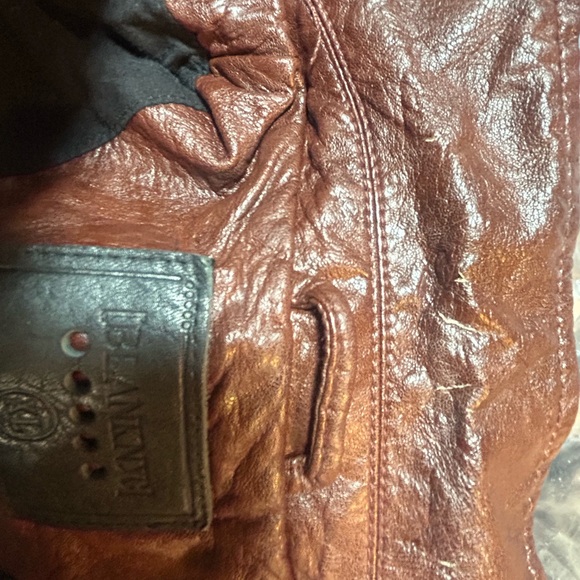 Blank NYC Leather jacket moto style - Picture 14 of 16